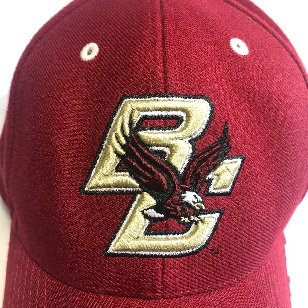 Boston College Eagles Burgundy Baseball Cap - Picture 1 of 8